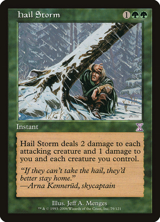 Hail Storm 79/121 (Timeshifted)  - Foil | Good Games Modbury