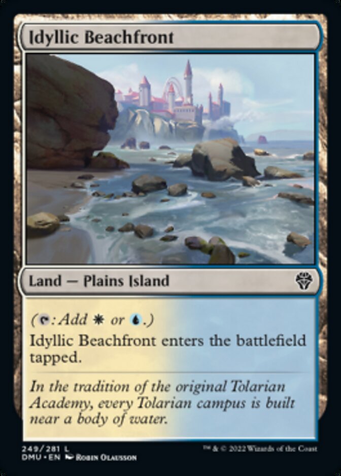 Idyllic Beachfront [Dominaria United] | Good Games Modbury