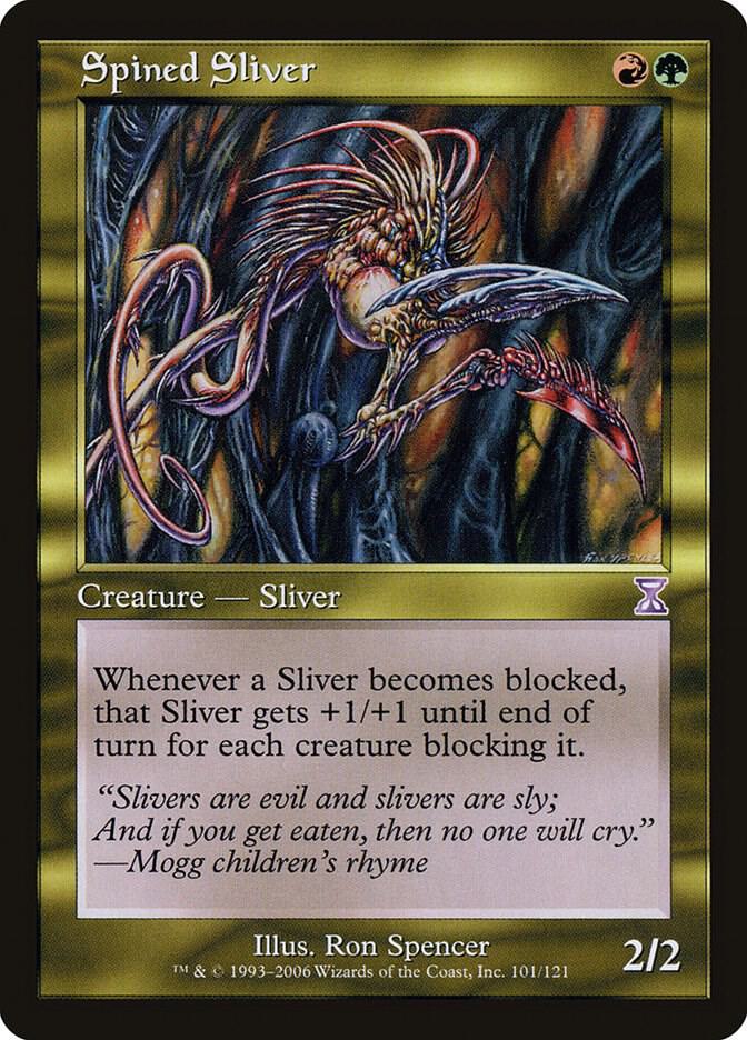 Spined Sliver 101/121 (Timeshifted)  | Good Games Modbury