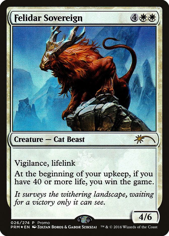 Felidar Sovereign 26★/90 (Media Promos)  - Foil | Good Games Modbury