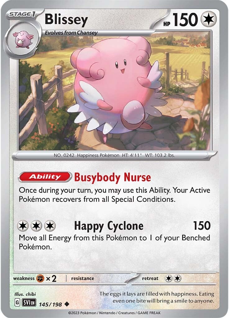 Blissey (145/198) [Scarlet & Violet: Base Set] | Good Games Modbury