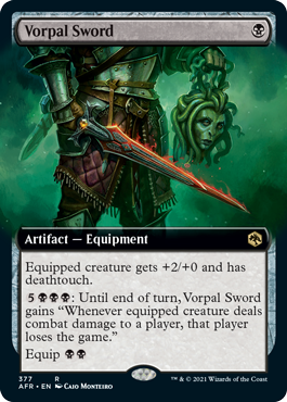 Vorpal Sword (Extended Art) [Dungeons & Dragons: Adventures in the Forgotten Realms] | Good Games Modbury