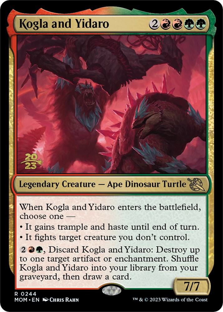 Kogla and Yidaro 244s/162 (Prerelease Cards)  - Foil | Good Games Modbury