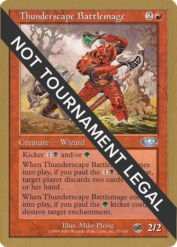 Thunderscape Battlemage 2001 Jan Tomcani PLS jt75sb/138 (World Championship Decks)  | Good Games Modbury