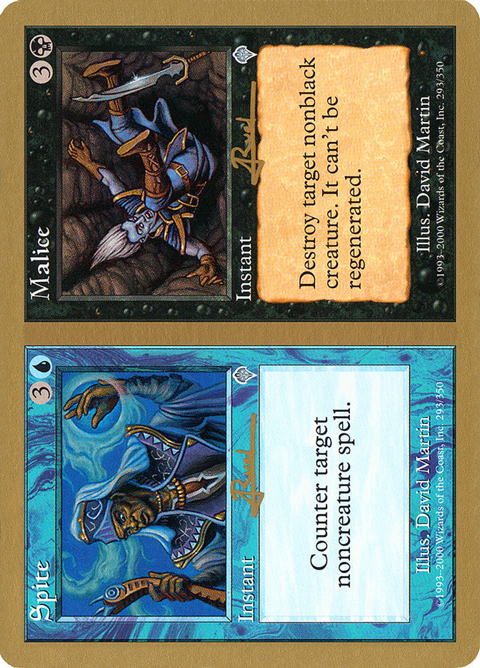 Spite // Malice (Antoine Ruel) [World Championship Decks 2001] | Good Games Modbury