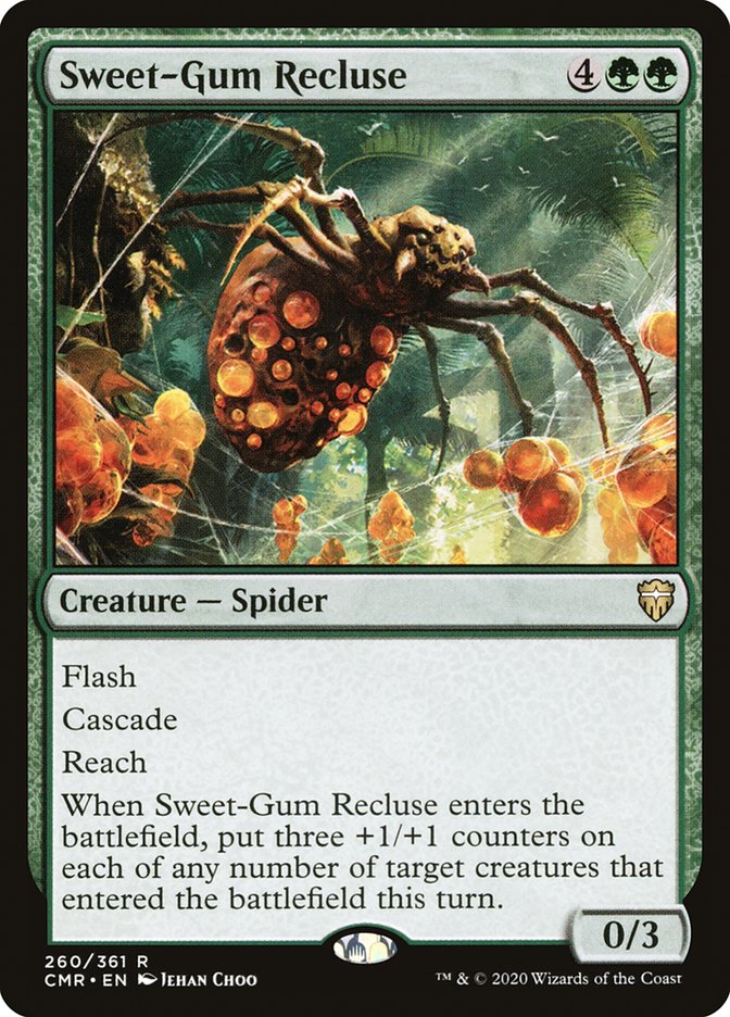 Sweet-Gum Recluse [Commander Legends] | Good Games Modbury