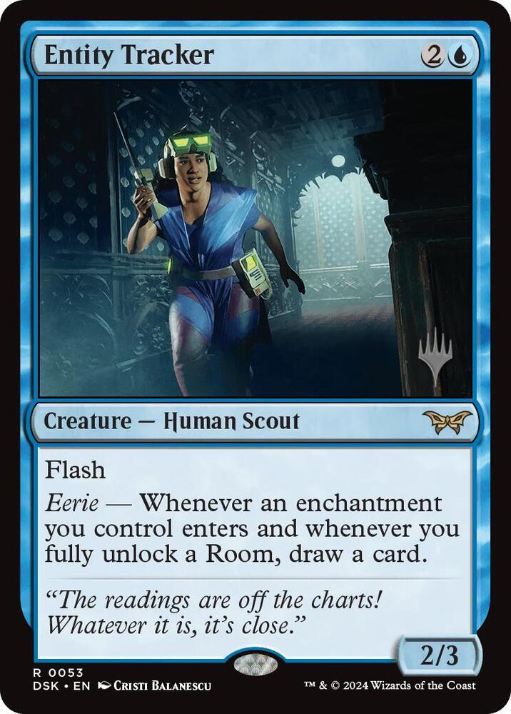 Entity Tracker 0053 53 (Promo Pack: Duskmourn: House of Horror)  - Foil | Good Games Modbury