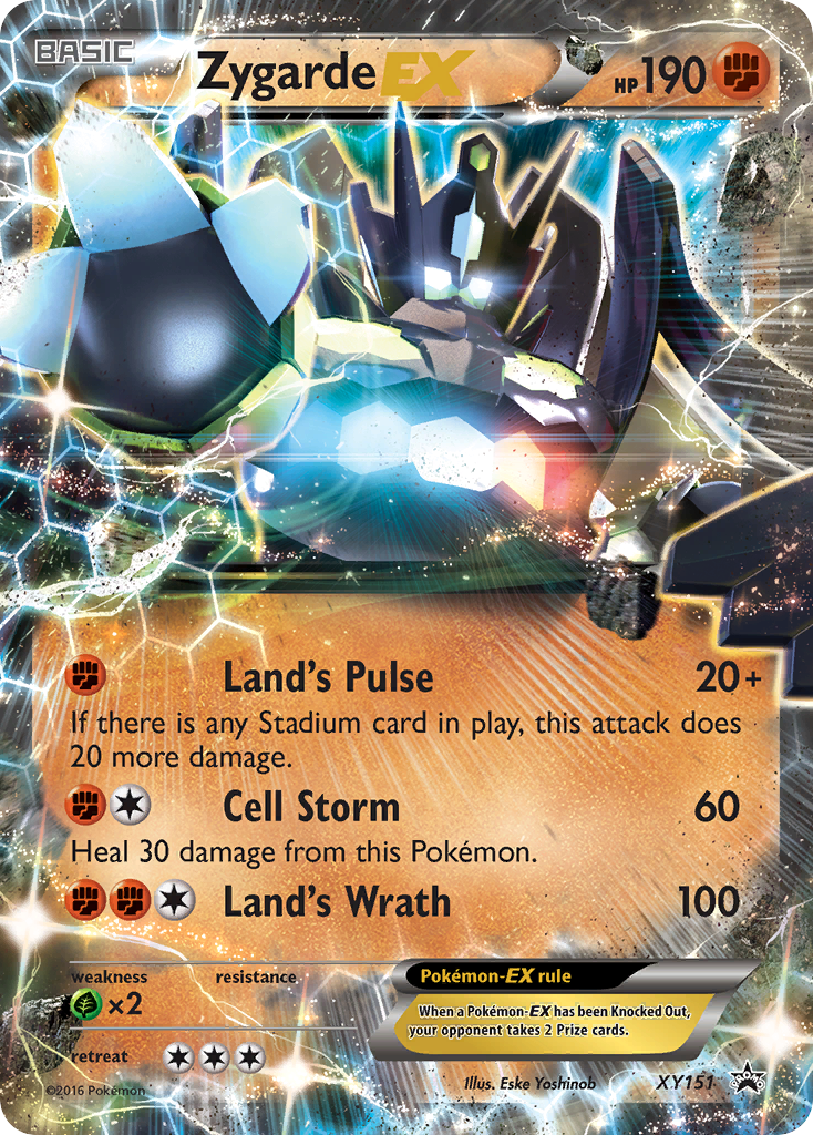 Zygarde EX (XY151) [XY: Black Star Promos] | Good Games Modbury