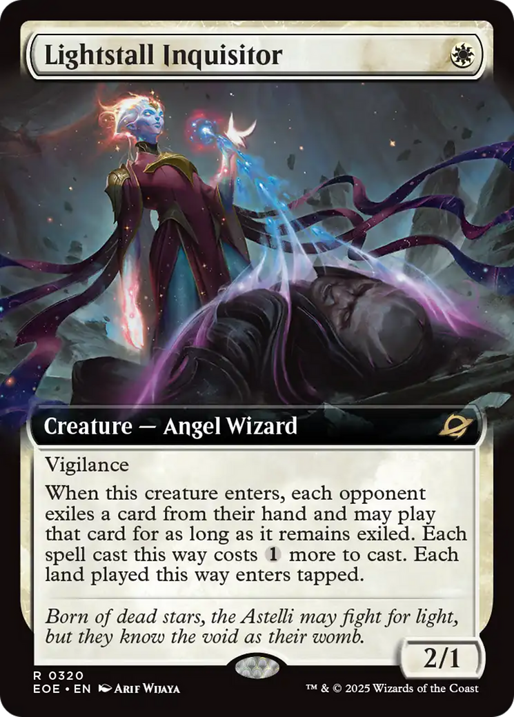Lightstall Inquisitor (Extended Art) [Edge of Eternities] | Good Games Modbury