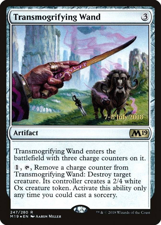 Transmogrifying Wand 247s/95 (Prerelease Cards)  - Foil | Good Games Modbury