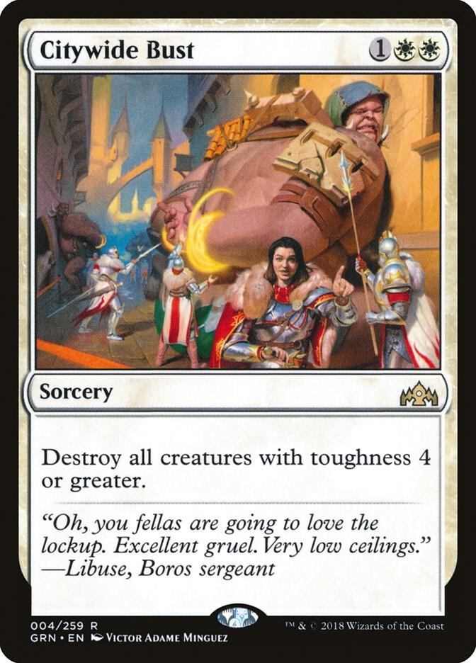 Citywide Bust 4 (Guilds of Ravnica)  | Good Games Modbury