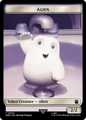 Alien // Alien Salamander Double-Sided Token [Doctor Who Tokens] | Good Games Modbury