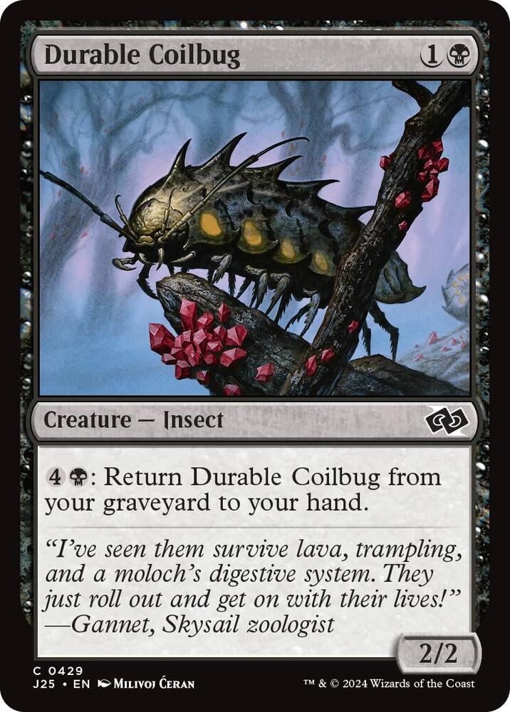 Durable Coilbug 429/779 (Foundations Jumpstart)  | Good Games Modbury