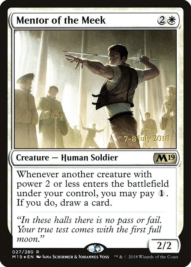 Mentor of the Meek 27s/95 (Prerelease Cards)  - Foil | Good Games Modbury