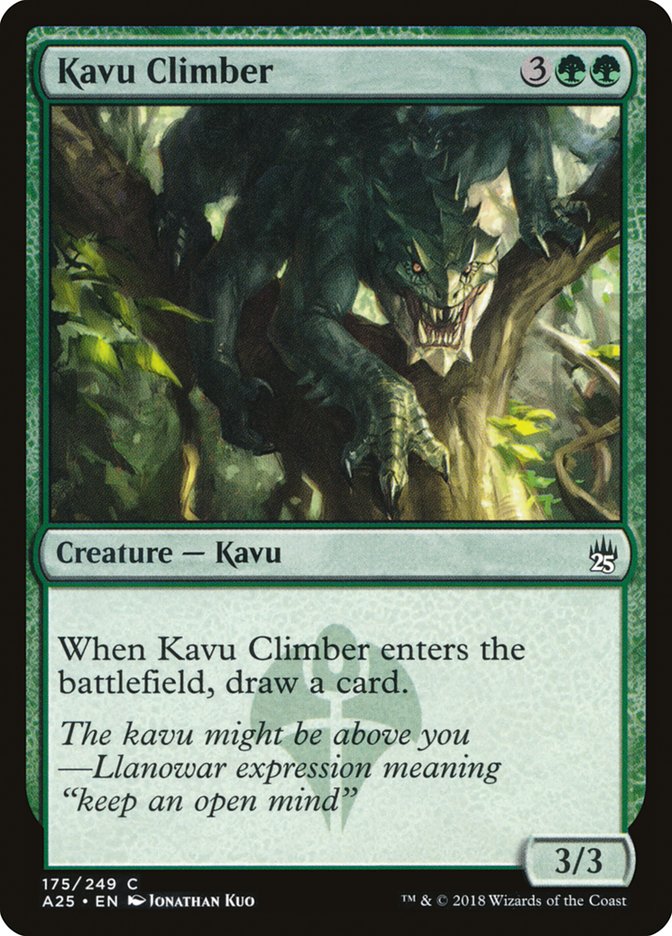 Kavu Climber 175/249 (Masters 25)  | Good Games Modbury