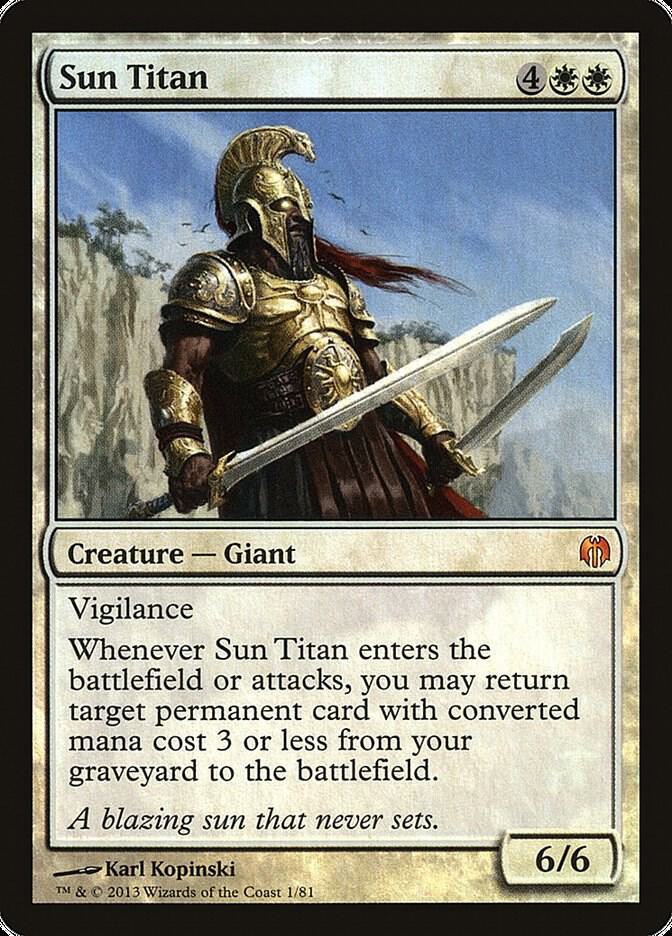 Sun Titan 1 (Duel Decks: Heroes vs. Monsters)  - Foil | Good Games Modbury