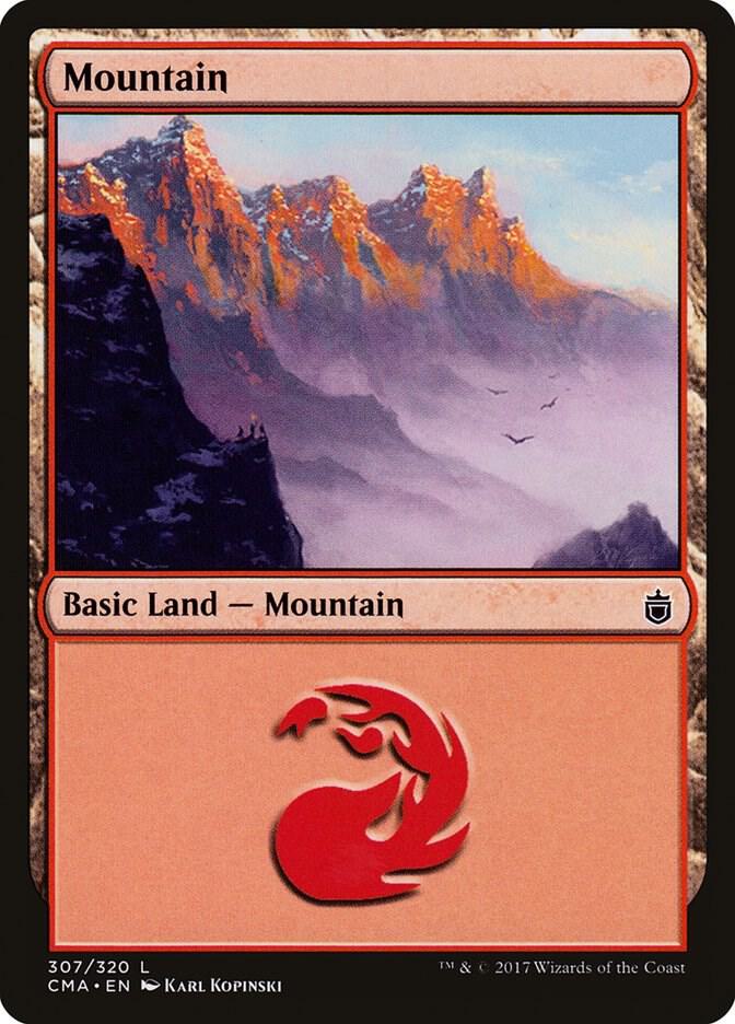 Mountain 307/320 (Commander Anthology)  | Good Games Modbury
