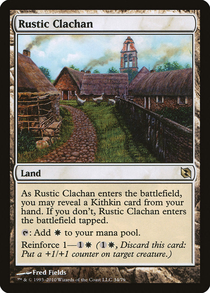 Rustic Clachan 34/79 (Duel Decks: Elspeth vs. Tezzeret)  | Good Games Modbury