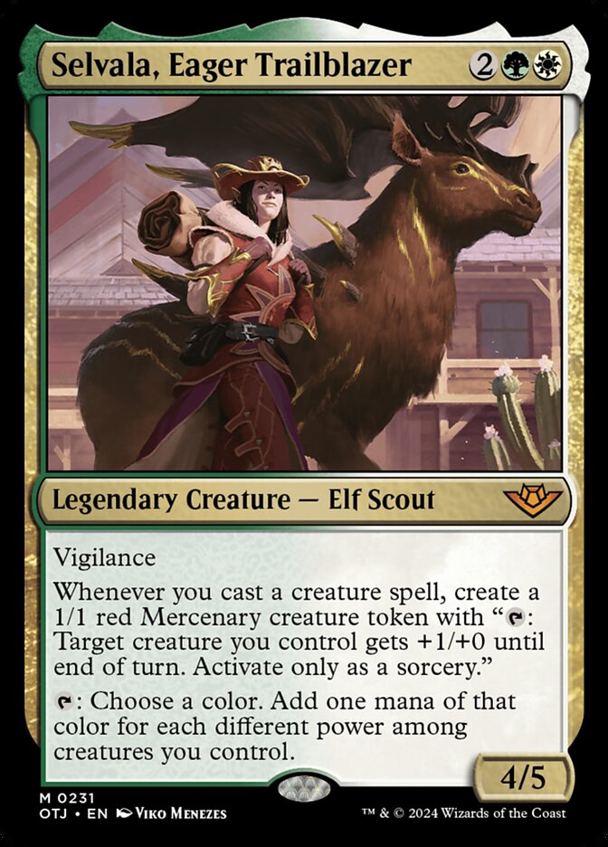 Selvala, Eager Trailblazer 231 (Outlaws of Thunder Junction)  | Good Games Modbury