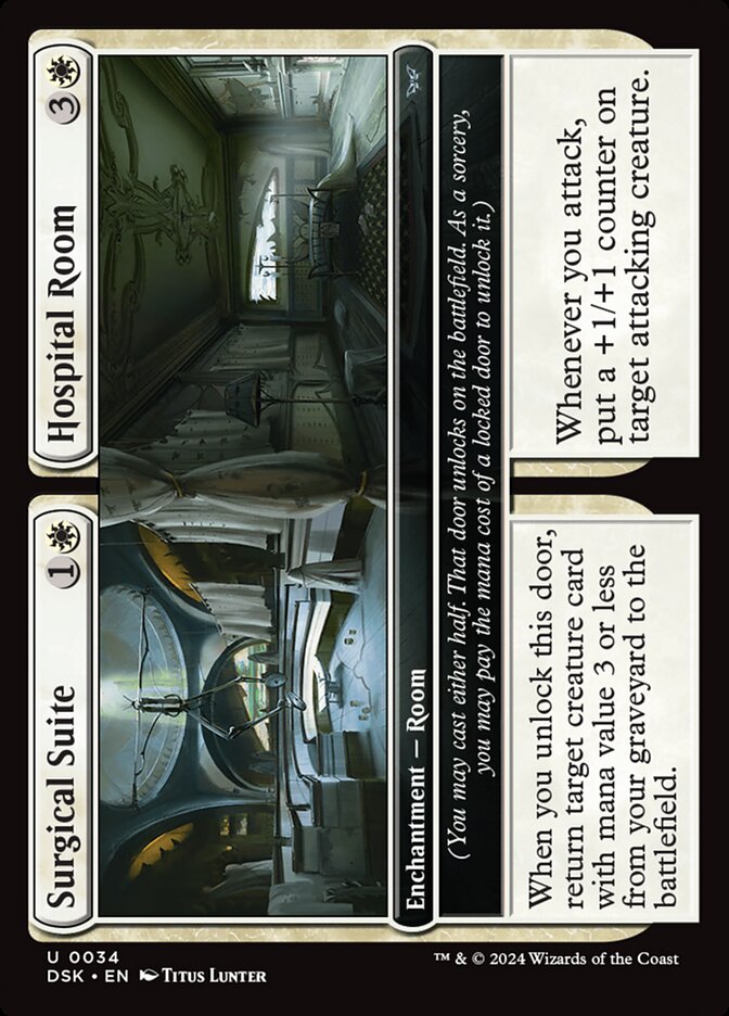 Surgical Suite // Hospital Room 34 (Duskmourn: House of Horror)  - Foil | Good Games Modbury