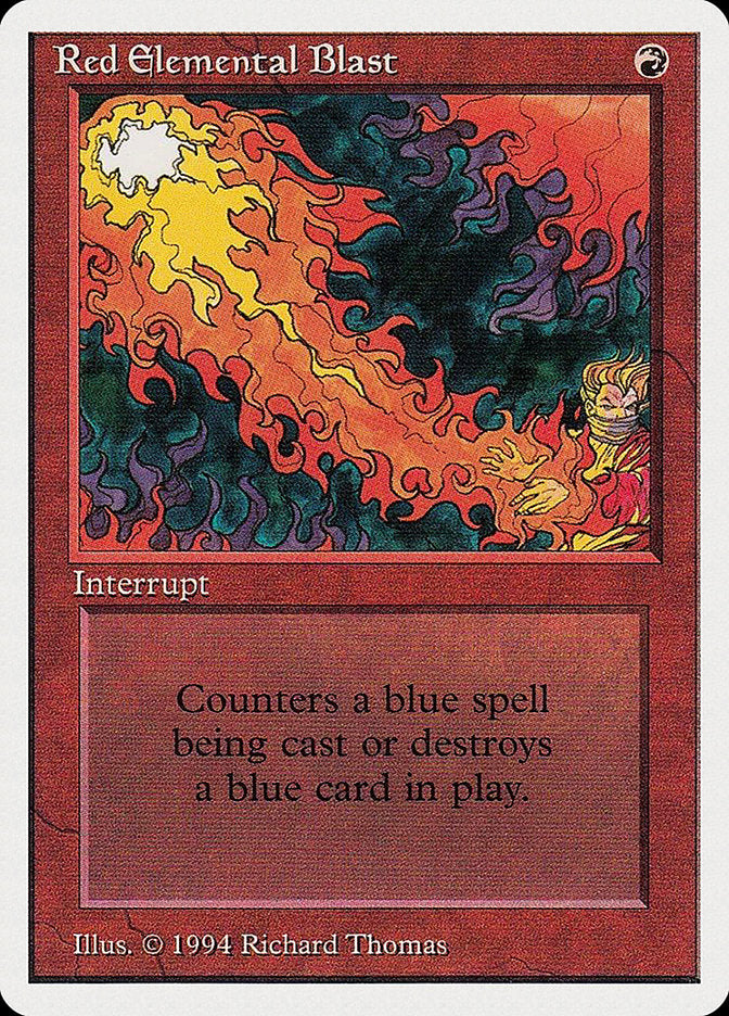 Red Elemental Blast [Summer Magic / Edgar] | Good Games Modbury