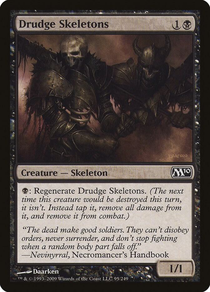 Drudge Skeletons 95/249 (Magic 2010 (M10))  - Foil | Good Games Modbury