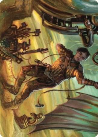 Mishra Excavation Prodigy Art Card 36 (Art Series: The Brothers' War)  | Good Games Modbury