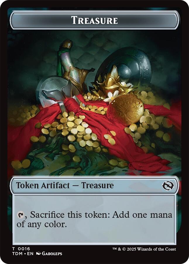Treasure // Zombie Druid 16 // 10 (Commander: Tarkir: Dragonstorm)  | Good Games Modbury