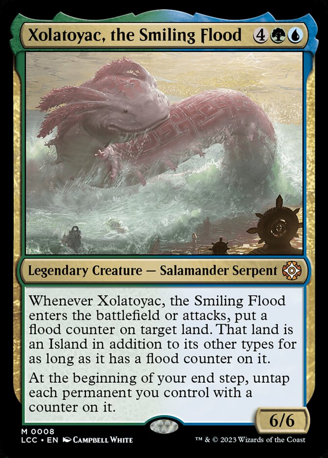 Xolatoyac, the Smiling Flood 8/370 (Commander: The Lost Caverns of Ixalan)  - Foil | Good Games Modbury