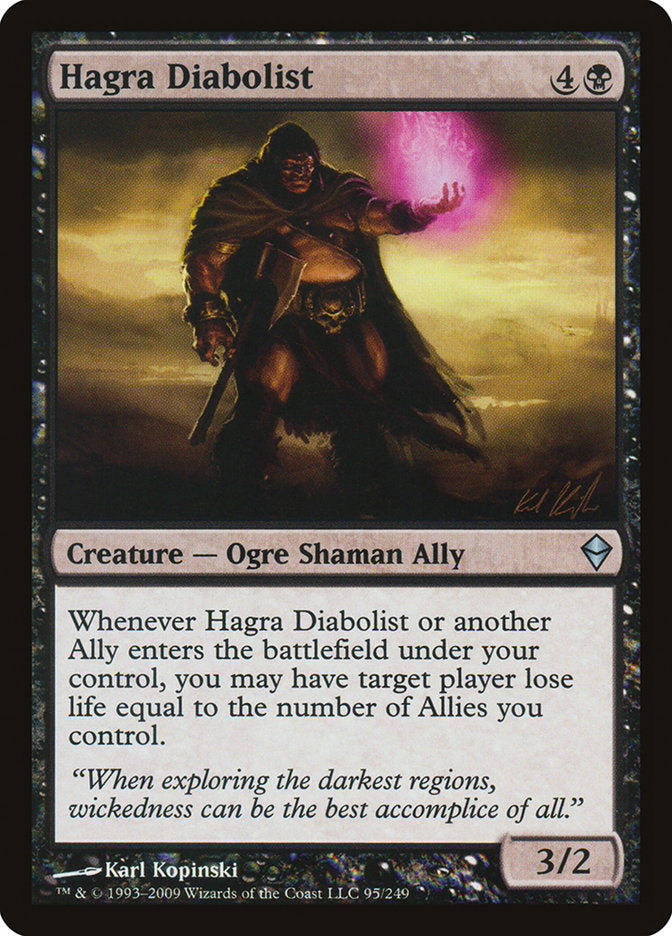 Hagra Diabolist 95/249 (Zendikar)  - Foil | Good Games Modbury