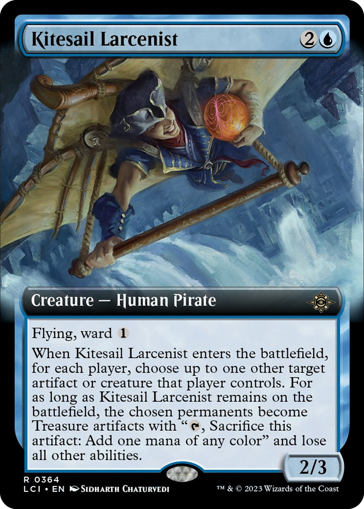 Kitesail Larcenist (Extended Art) [The Lost Caverns of Ixalan] | Good Games Modbury