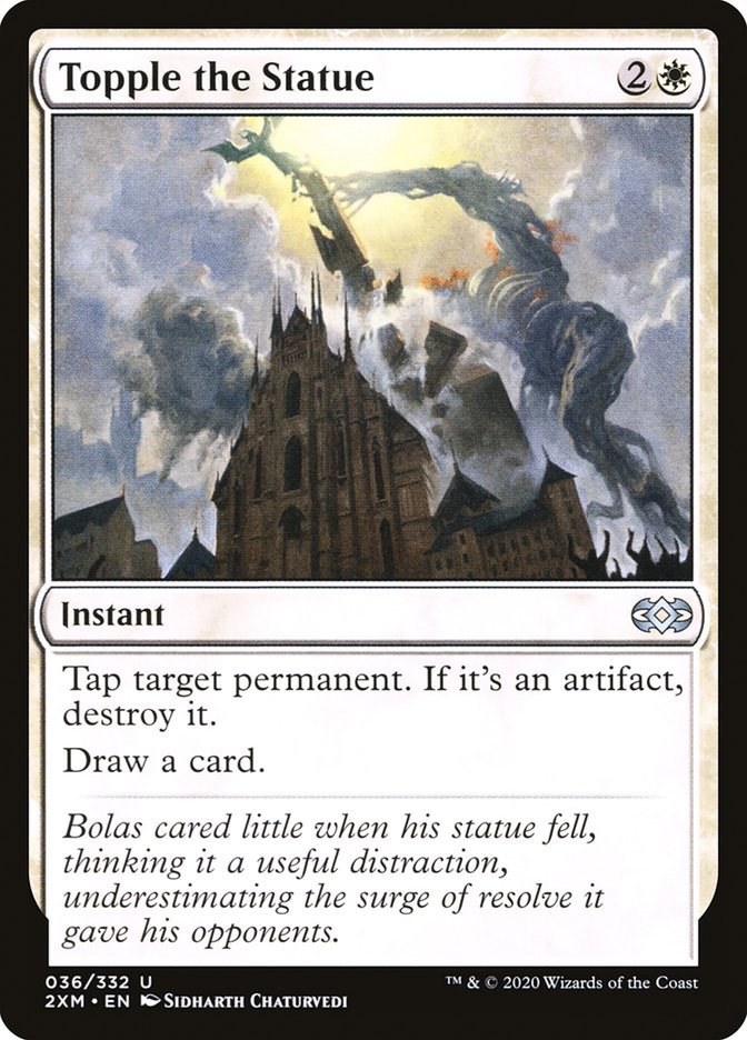 Topple the Statue 36/332 (Double Masters)  - Foil | Good Games Modbury