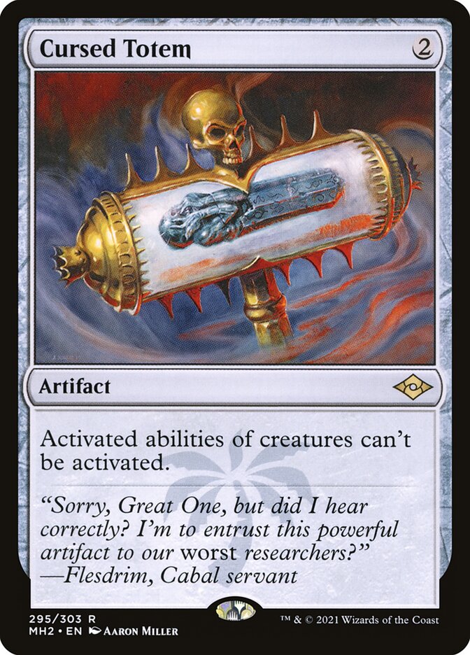 Cursed Totem 295 (Modern Horizons 2)  | Good Games Modbury