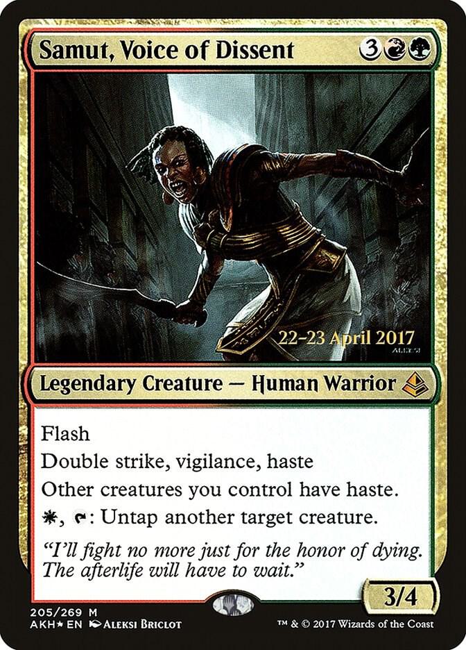 Samut Voice of Dissent 205s/77 (Prerelease Cards)  - Foil | Good Games Modbury