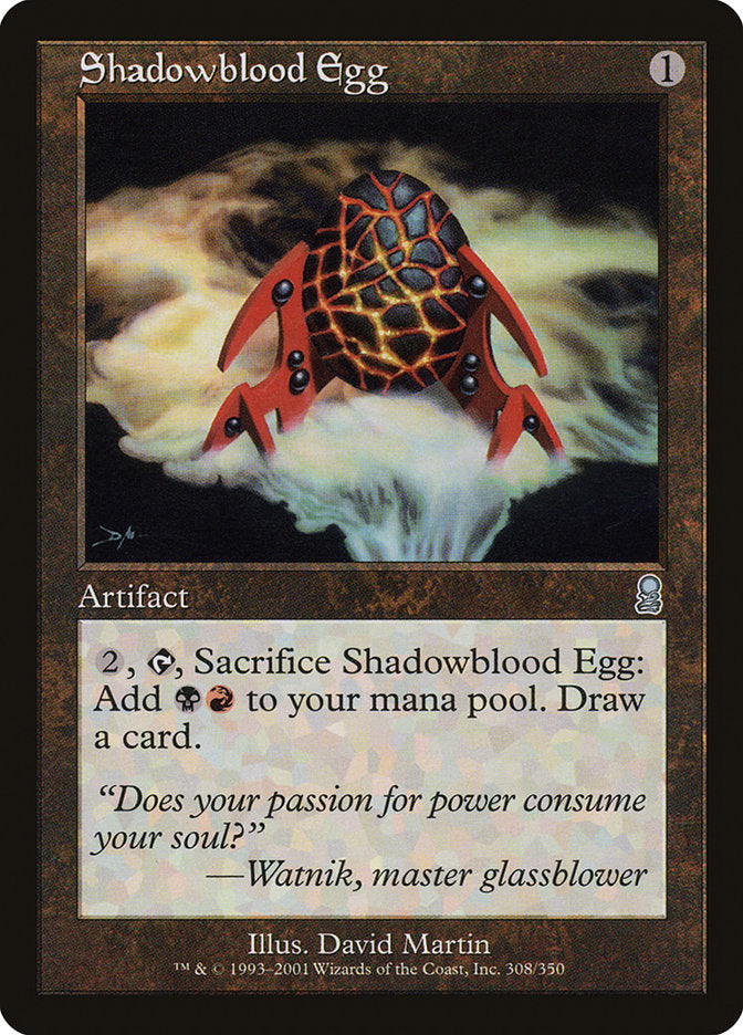Shadowblood Egg 308/350 (Odyssey)  | Good Games Modbury