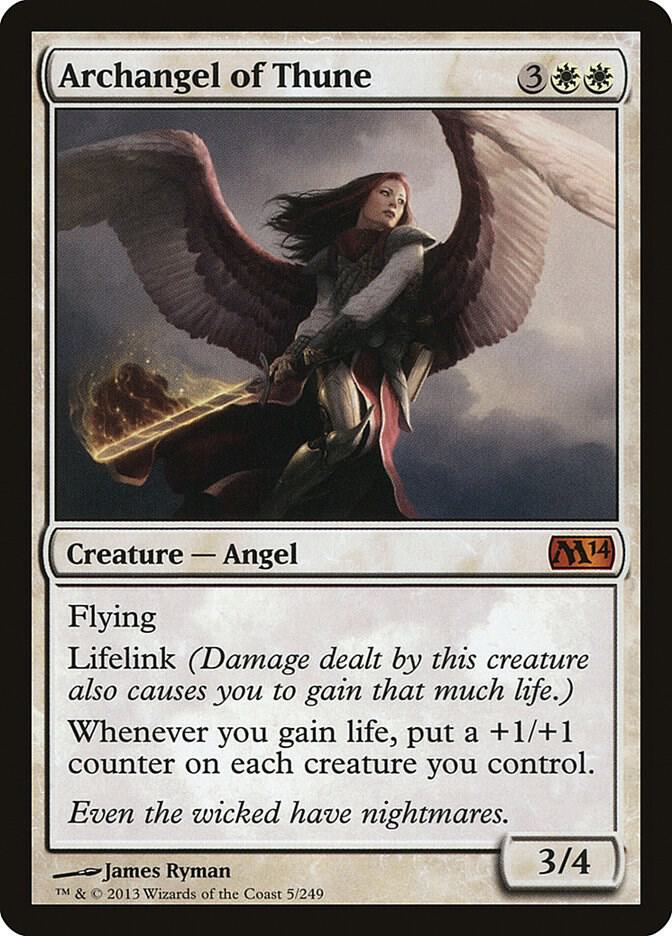 Archangel of Thune 5/249 (Magic 2014 (M14))  - Foil | Good Games Modbury