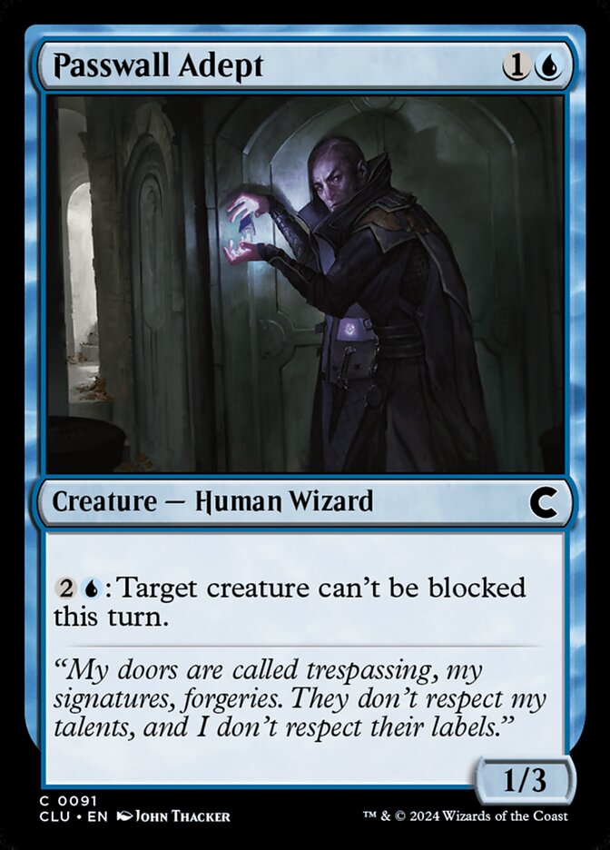 Passwall Adept 91/284 (Ravnica: Clue Edition)  | Good Games Modbury