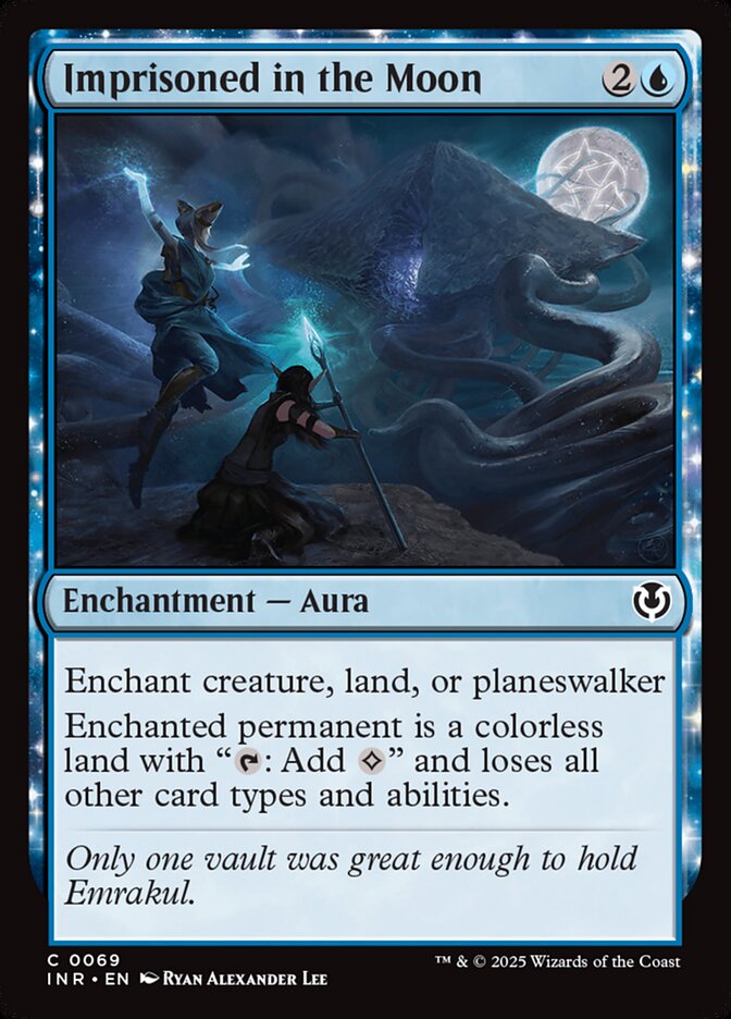 Imprisoned in the Moon 69 (Innistrad Remastered)  - Foil | Good Games Modbury