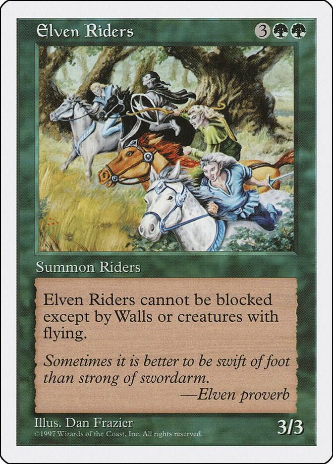 Elven Riders 291/455 (Fifth Edition)  | Good Games Modbury