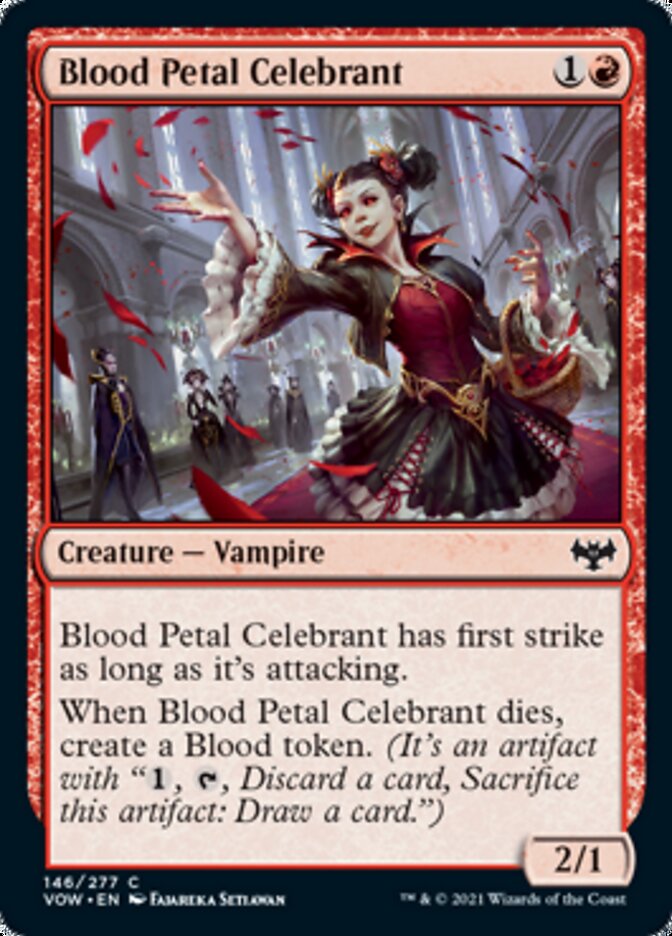 Blood Petal Celebrant [Innistrad: Crimson Vow] | Good Games Modbury