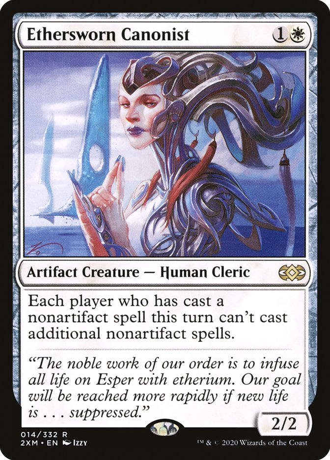 Ethersworn Canonist 14/332 (Double Masters)  - Foil | Good Games Modbury
