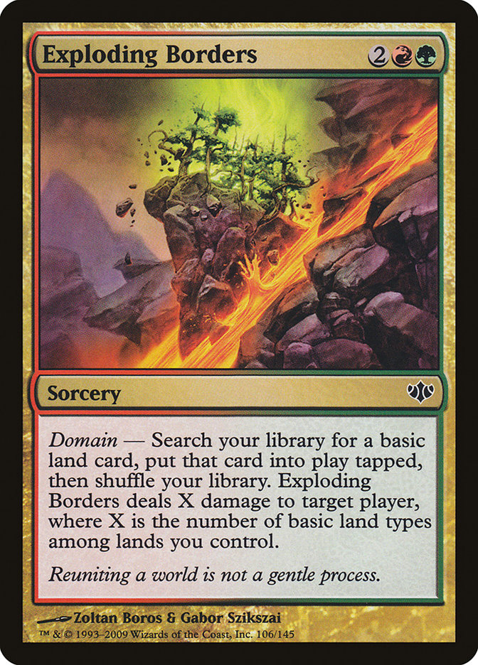 Exploding Borders 106/145 (Conflux)  | Good Games Modbury