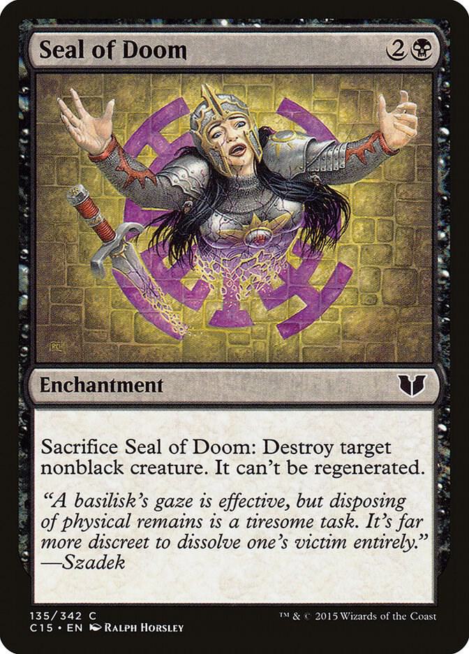 Seal of Doom 135/342 (Commander 2015)  | Good Games Modbury
