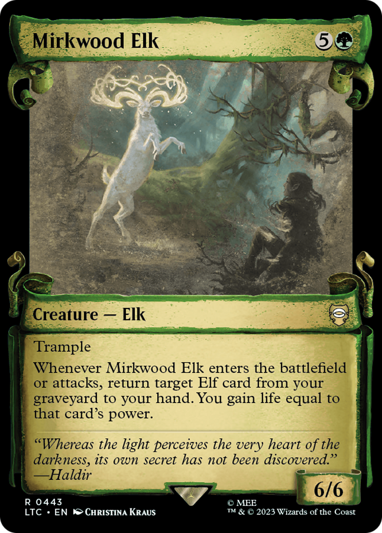 Mirkwood Elk [The Lord of the Rings: Tales of Middle-Earth Commander Showcase Scrolls] | Good Games Modbury