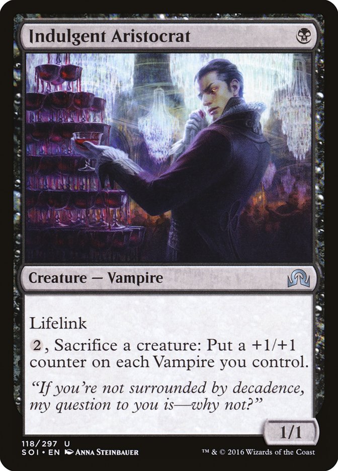 Indulgent Aristocrat [Shadows over Innistrad] | Good Games Modbury