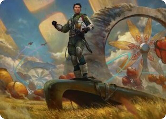 Galactic Wayfarer Art Card 21 (Art Series: Edge of Eternities)  | Good Games Modbury