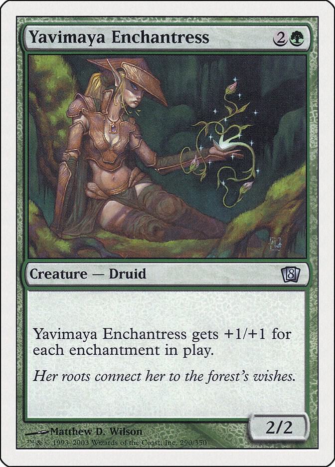 Yavimaya Enchantress 290/350 (8th Edition)  | Good Games Modbury