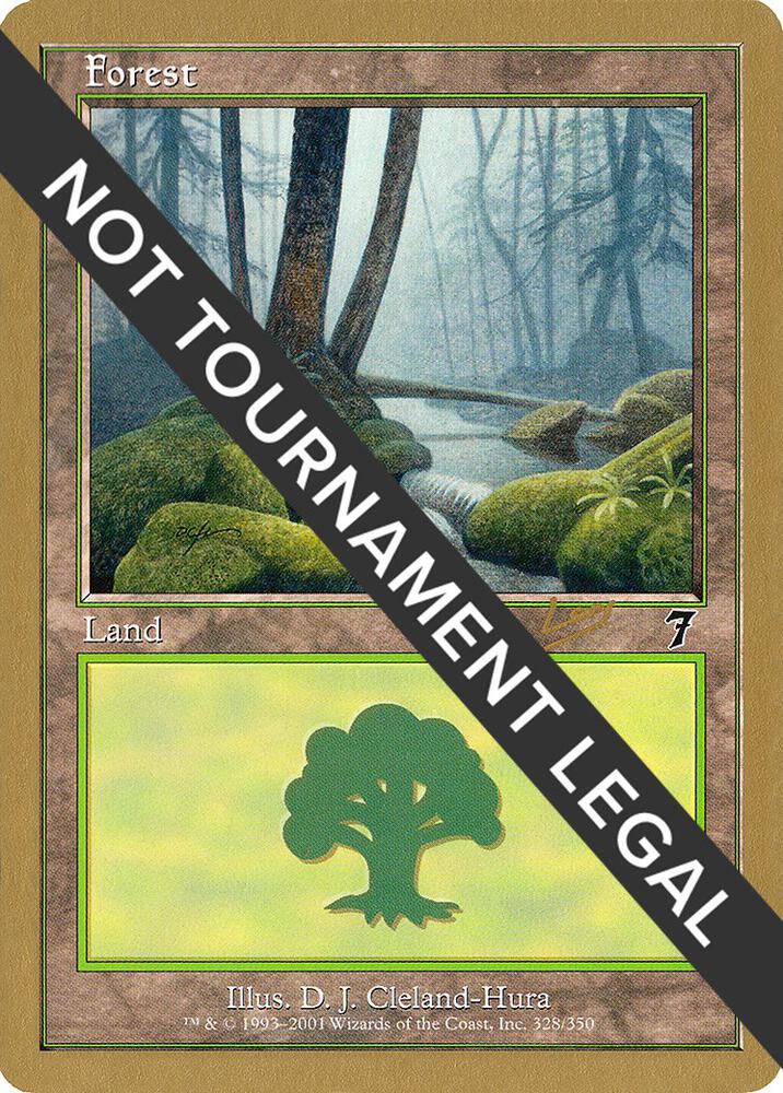 Forest 328 2002 Raphael Levy 7ED rl328/153 (World Championship Decks)  | Good Games Modbury