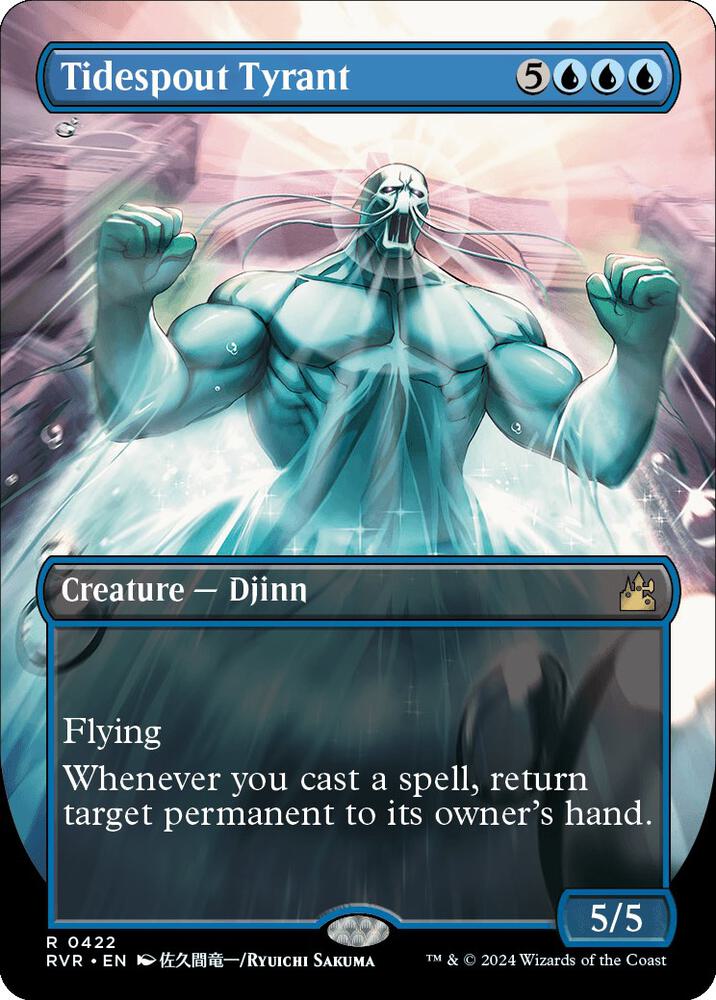 Tidespout Tyrant 422/291 (Ravnica Remastered)  - Borderless | Good Games Modbury