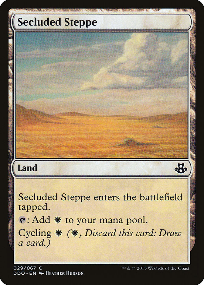 Secluded Steppe [Duel Decks: Elspeth vs. Kiora] | Good Games Modbury